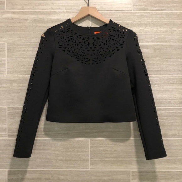 Clover Canyon Neoprene Crop Top  - Picture 2 of 8